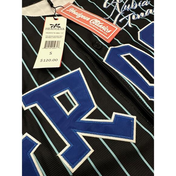 The Proud Family Gross Sisters Men Headgear Classics Embroidered Baseball Jersey - Picture 3 of 5